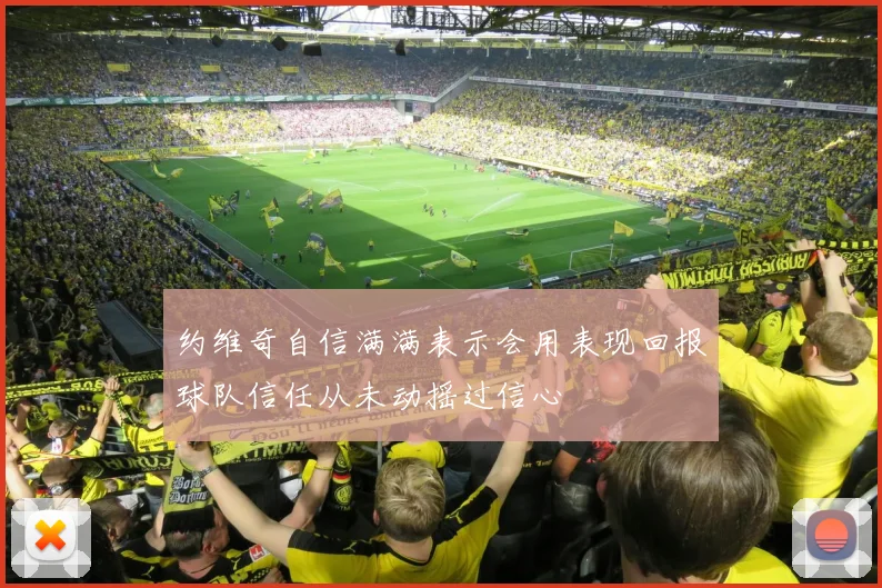 约维奇自信满满表示会用表现回报球队信任从未动摇过信心